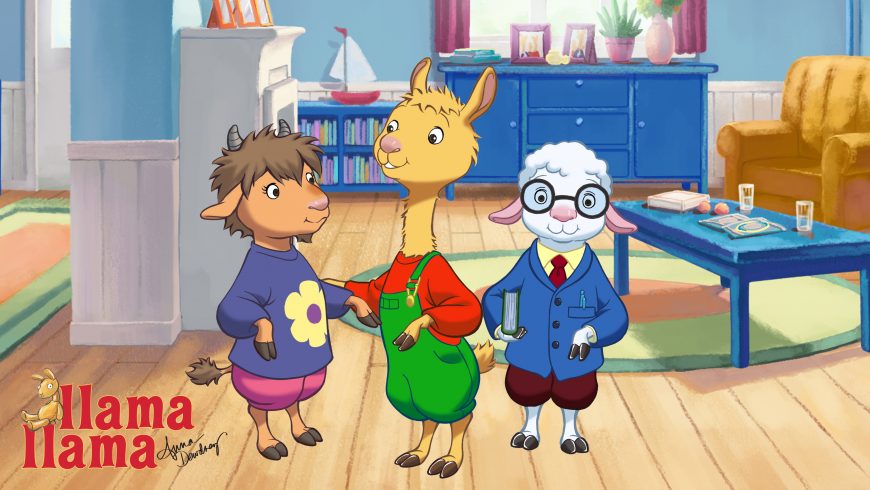 Llama Llama (2018) – un nou serial de desene animate pentru copii