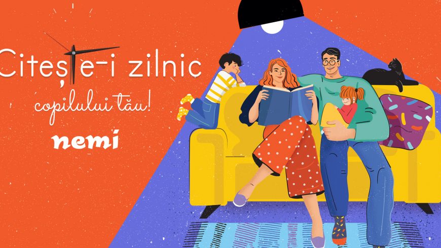 Editura Nemi dă startul campaniei Citește-i zilnic copilului tău!
