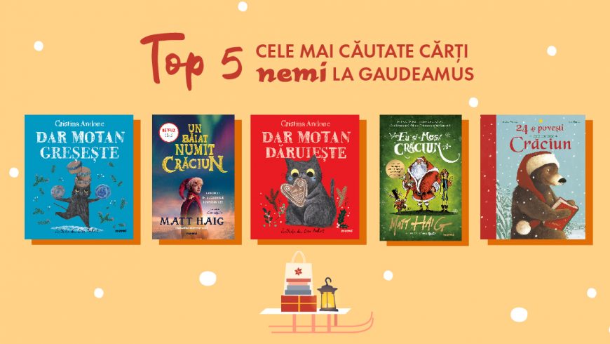 Cele mai căutate cărți Nemi la #Gaudeamus2022